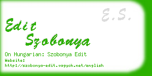 edit szobonya business card